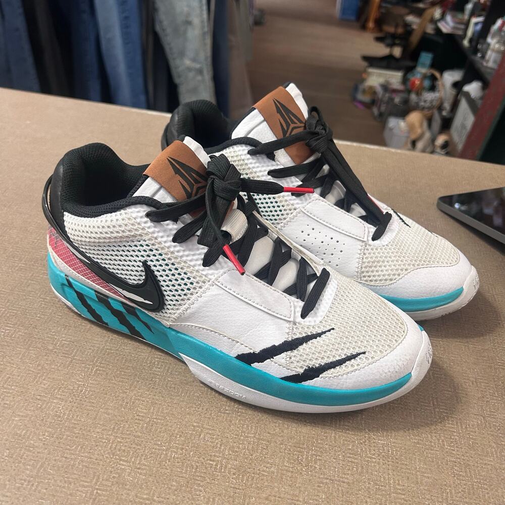 Nike Ja 1 "reverse scratch" basketball sneakers Men's 8.5
